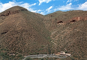 aerial view of Tonto National Monument aerial view of Tonto National Monument