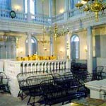 Interior view of the Touro Synagogue