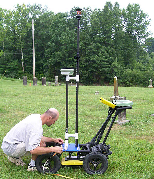 camp ground cemetery GPR