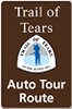 Auto Tour Route sign