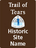 Historic Site Name sign