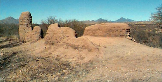 The ruins of Los Santos &Aacute;ngeles de Guevavi