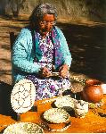 O'odham basket weaving