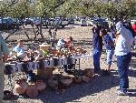 Benjamin Martin pottery making demonstration