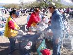 Nogales Frontera Kiwanis food booth