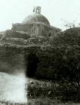 A.S.Noon on the dome of Tumacácori Mission Chuurch