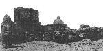 Remains of the mission church and compound