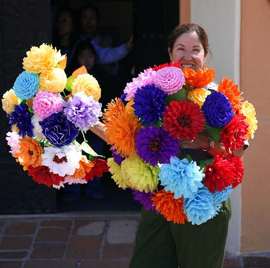 paper flower attitude