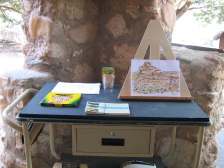 Art on display during Founders Day 2012