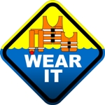Wear a lifejacket while boating, swimming, or fishing. Wear it for life!