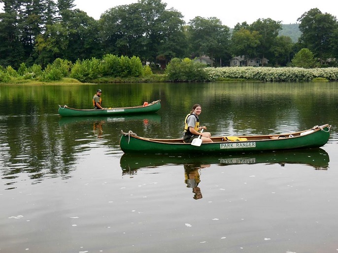 Ranger in Canoes