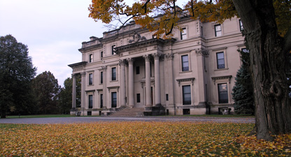 Vanderbilt Mansion in Autumn