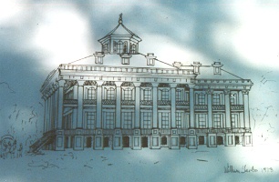 Artist's Rendition of Windsor Plantation