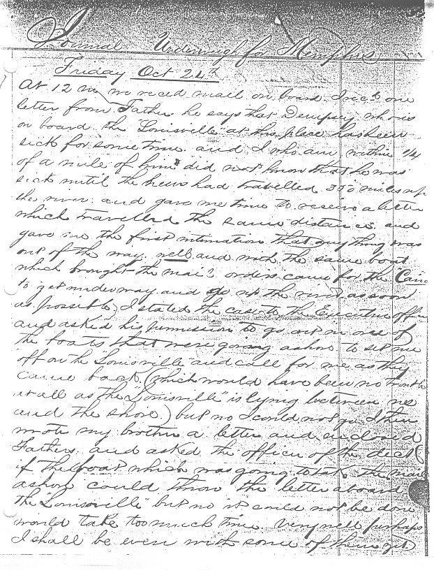 George Yost Letter