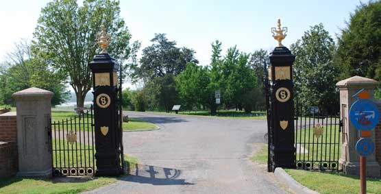 Vicksburg National Cemetery Entrance Gates