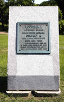 Point Coupee Artillery, Co. A Marker
