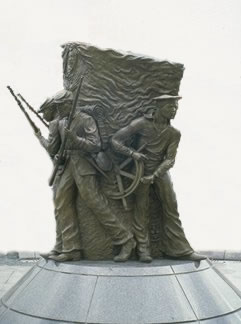 African American Civil War Memorial located in Washington, D. C.