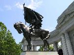 Iowa Memorial Soldier Following Preservation