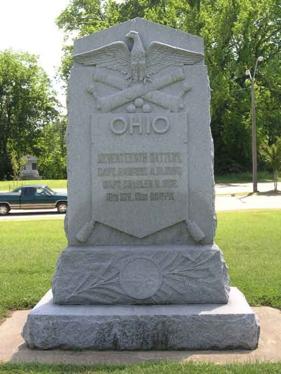 17th Ohio Battery Monument