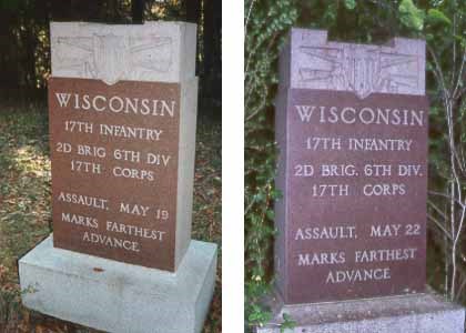 17th Wisconsin Infantry Assault Markers