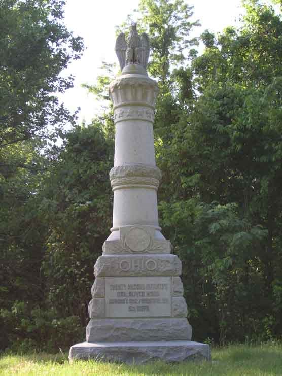 22d Ohio Infantry Regimental Monument