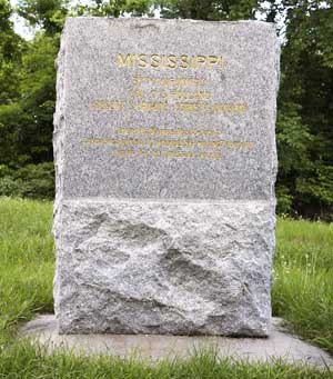 37th Mississippi Infantry Regimental Monument