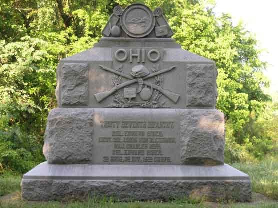 37th Ohio Infantry Regimental Monument