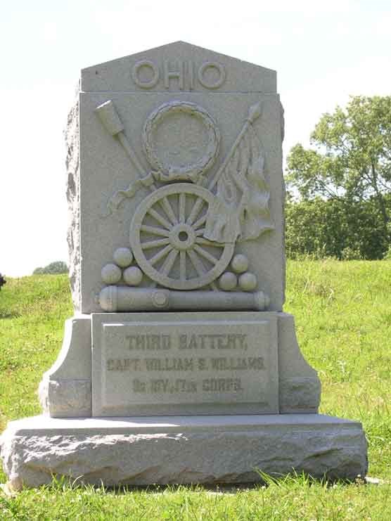 3d Battery Ohio Light Artillery Regimental Monument