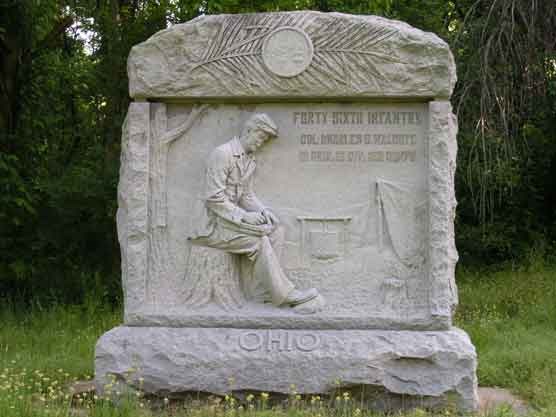 46th Ohio Infantry Regimental Monument