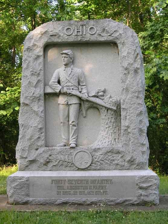 47th Ohio Infantry Regimental Monument