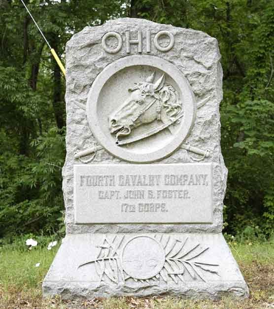4th Company Ohio Cavalry Regimental Monument