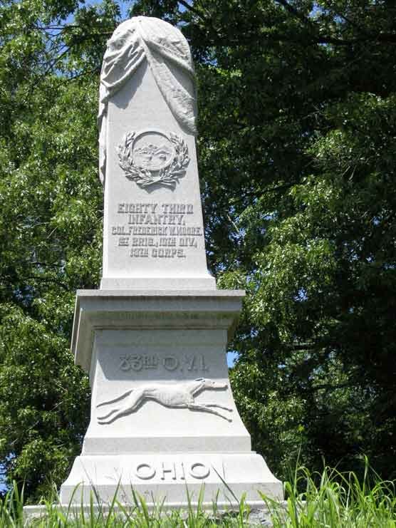 83d Ohio Infantry Monument