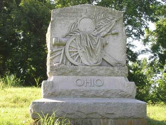 8th Ohio Battery Monument