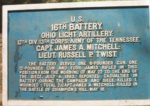 16th Ohio Battery Tablet