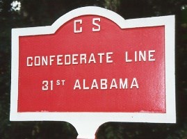 31st Alabama Infantry Tablet