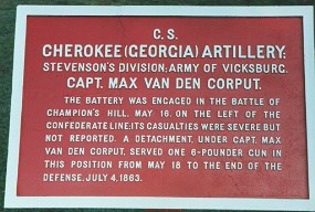 Cherokee Battery Regimental Tablet
