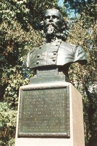 Brig. Gen. Elias S. Dennis, bronze bust