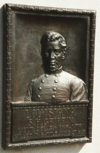 Lt. Col. S. H. Griffin, bronze relief portrait
