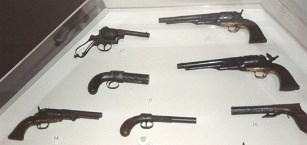 Handguns Recovered from the USS Cairo
