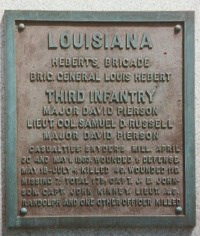 3d Louisiana Infantry Regimental Monument