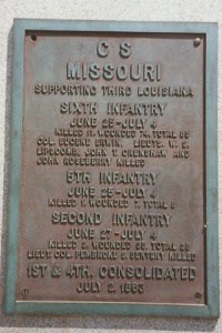 2d Missouri Infantry Regimental Monument