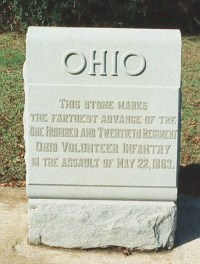 120th Ohio Infantry Sharpshooters Marker