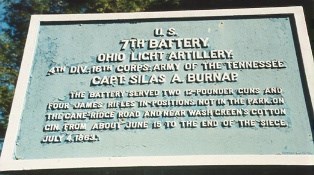 7th Battery Ohio Light Artillery Tablet