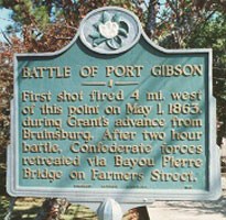 Battle of Port Gibson State Historical Marker