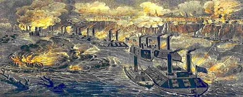 Passing Vicksburg Batteries