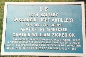 12th Battery Wisconsin Light Artillery Tablet