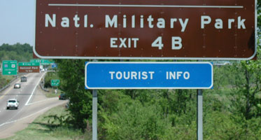 Vicksburg National Military Park Exit