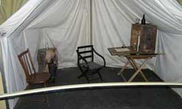 Field Officer's Tent Exhibit