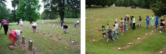 Memorial Day Volunteers
