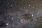 NASA photo of the Southern Cross constellation